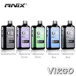 Kit ANIX Virgo Batteria al litio integrata da 1300 mAh ad alta scarica Vaporizzatore per erbe secche Kit di sigaretta elettronica in ceramica pura