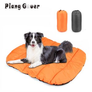 Tappetini da picnic letto per cani coperta pieghevole pet mat cuscino cucciolo gatto cucciolo impermeabile per cuscinetto per campeggio per campeggio per viaggi in campeggio