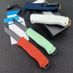 5 Models BM 5370FE Shootout AUTO Hunting Folding Knife 3.51" D2 Tanto Blade Nylon Fiberglass Handles Automatic Assisted Outdoor Tactical Tool 556 15080 535