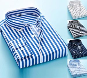 100 bawełniane koszule męskie Oxford Wysokiej jakości Business Business Casual Soft Dress Social Shirts Regular Fit Mężczyzna Koszula Duża rozmiar 5xL1560528