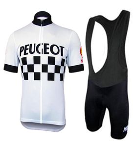 Classic 2020 Molteni Cycling Jersey Set Breathable Mtb Short Sleeve Cycling Clothing Set Summer Black and White Strap Bib Shorts R9485652