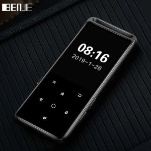 Player Benjie Mp3 Player med Bluetooth 5.0 M6 Mini Portable Lossless Music Audio Player Support FM Radio Voice Recorder Ebook Mp3