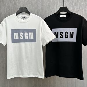 T -shirts msg mens kvinnor lyxig designer t skjortor kvinnor designers tees -12 man casual skjorta lyxiga kläder c1 streetwear löst fit shorts ärm sommar