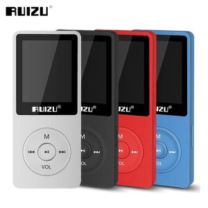 Плеер RUIZU X02 MP3-плеер 4G 8G 16G Портативный музыкальный плеер без потерь Ультратонкий видеоплеер Walkman Поддержка FM Рекодер электронных книг TF-карта