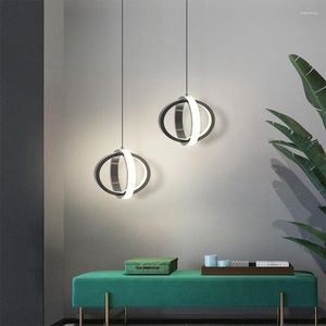 Ceiling Lights Modern Living Room Simple Chandelier Indoor Led Lamp Bedside Study Lighting Restaurant Aisle