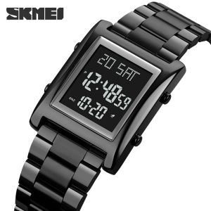 Watches Skmei Mens Watches Fashion LED MEN Digital armbandsur Chrono Count Down Alarm Hour for Mens Reloj Hombre 1812 Montre Homme