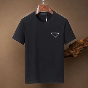 남자의 티셔츠 Homme Mens Tshirt 디자이너 탑 문자 인쇄 오버 사이즈 슬리브 스웨트 셔츠 풀버 코튼 여름 옷
