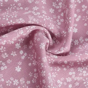 Fabric 3/5/10m Crepe Rayon Viscose Fabric, Ditsy Floral Printed Cotton Material, Sewing Dress by the Meter