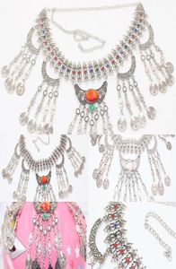 Bohemian Fashion National Style Body Female Alloy Jewely Midje kedja Lady7201538