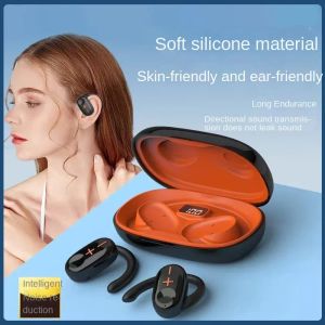 Kulaklıklar 2023 Yükseltilmiş 1 Mii Ankbit E35 Bluetooth Kulaklıklar Açık Giyilebilir Stereo Şarj Kılıfı ile Spor Çalışması İçin TWS Kulaklığı