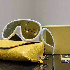 Occhiali da sole firmati di lusso occhiali da sole con montatura grande di marca di moda per donna uomo unisex occhiali da sole da viaggio pilota sport lunette de soleil 24
