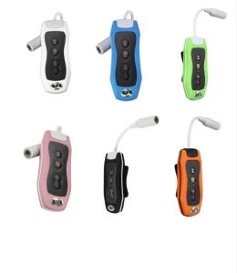 Spieler wasserdichte MP3 -Player tragbar kein Bildschirm Mini Clip Mp3 Player FM zum Schwimmen Diving Wandern mit kleinem Clip Music Player Design