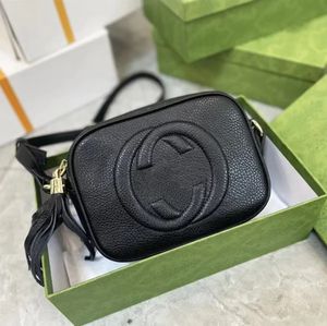 designer bag Camera bag fashionable crossbody bag high quality leather trendy black shoulder bag versatile small square bag new classic brand tassel camera bag