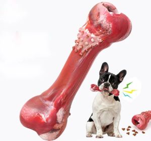 Zabawki pies żuć wyciek wyciek klej zębów molowe czyszczenie zęba zębów trzciny