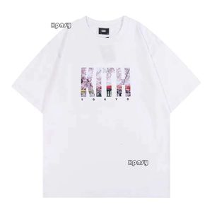 Kith Cargo Mens Shirt Summer Casual Pure Cotton F Absorbing Short Inteved Street Fashion Unisex Odzież 800 930