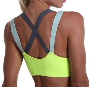 Sport-Bh Ohne Rahmen Knochen Für Frauen Gym Rohr Crop Top Yoga Sportswear lette Mädchen Unterwäsche Aktive Weibliche Backless7732252