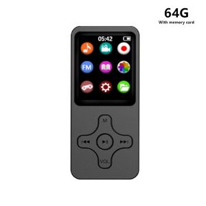 Oyuncu MP3 Player Portable Hifi Müzik Konuşmacı Radyo Yürüyüş Koşu Okulu Sesli Ses Kaydedi Konferansı Gündelik 16g