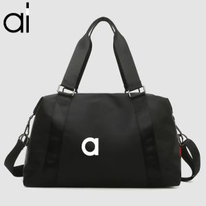 Al Yoga Gym Bag Stor traverse duffle påsar Portable Studio Women Fitness Wet and Dry Separation Waterproof Weekender Påsar