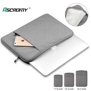 Zaino Borsa per laptop impermeabile 11 14 16 13 Custodia da 15 pollici per MacBook Air Pro 2020 2021 Mac Book Computer Custodia in tessuto Accessori