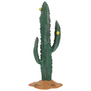 Garden Decorations Sand Table Cactus Model Office Artificial Plants Plastic Simulated Ornament