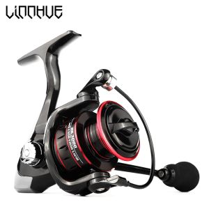 Carretilhas LINNHUE Carretel de pesca HK10007000 Metal Ball Grip 8kg 5.2:1 Relação de engrenagem de alta velocidade Spinning Reel Carp Fishing Reels para água salgada