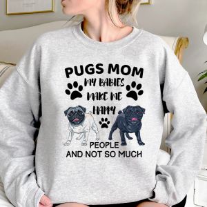 Sweatshirts Pug Hoodies Women Y2k Eesthetic Vintage 90s Harajuku Pullover Cloth File Fleece Hooded Shirt