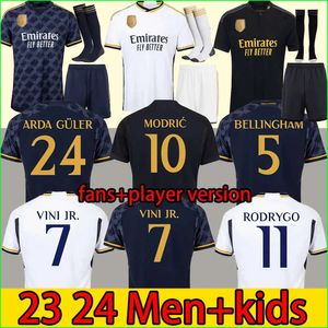 23 24 BELLINGHAM VINI JR Camisas de futebol KROOS Tchouameni 2023 2024 Camisa de futebol Real Madrids CAMAVINGA Rodrygo MODRIC VALVERDE Camisetas Men