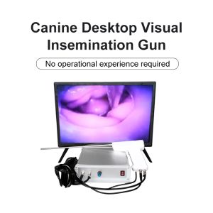 Acessórios mesa de cachorro vídeo endoscópio tci bulldog esperma câmera ai arma digital corgi inseminação artificial pet insemenação transcervical