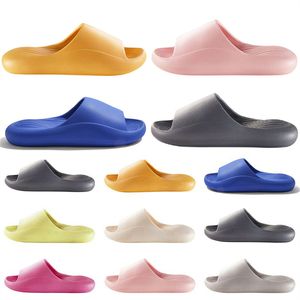 Style99 män kvinnor tofflor sommar glider designer sandaler klassisk strandvattentät grön rosa röd gul orange blå grå mens toffel sandal bild 36-45