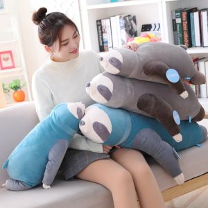 Dolls 65100cm Super Soft Stuffed Sloth Toy Plush Cute Sloths Soft Toy Animals Plushie Doll Pillow Birthday Gift