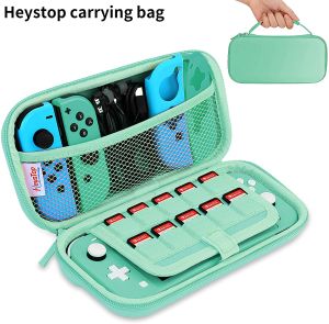 バッグヘイストップキャリングケースNintendo Switch Lite、Portable Nintendo Switch Lite Bag for Switch Lite with Storage