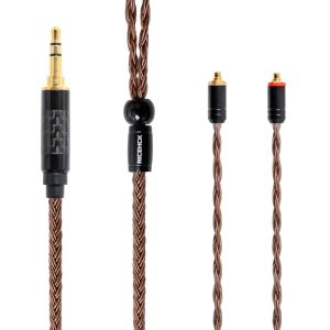 Headphones Nicehck 16 Core High Purity Copper Audio Cable 3.5/2.5/4.4mm Mmcx/2pin Cable for Tfz Zsx Zs10 C12 C16 V90 Ba5 Nx7 Pro/db3/f3/m6