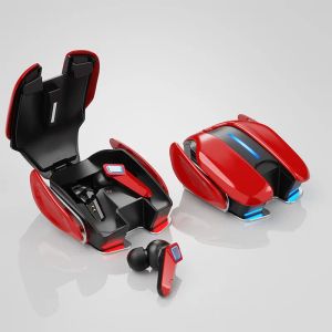 Hörlurar trådlöst Bluetooth -headset Gaming Earphone 5.0 Låg latens professionell spelare Bluetooth -hörlurar med mic stereo hifi öronproppar