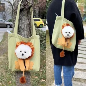 Carriers Waliking Pet Carrier Bag for Small Dogs Puppy Dog Handbag Chihuahua Shih Tzu Pomeranian Slings Shoulder Bags mascotas Supplies