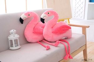 Pluszowe pluszowe zwierzęta Realistyczna flamingo pluszowa zabawka miękka pluszowa nadziewana zwierzęcy poduszka flamingowa kaii peluche pokój dekoracja dla dzieci prezent urodzinowy