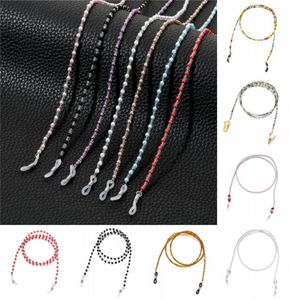 Face Mask Lanyard with Clips Eyeglass Neck Chain Strap Beaded Masks Holder NonSlip AntiLost Mask Chain for Unisex 16 Styles X6537159590