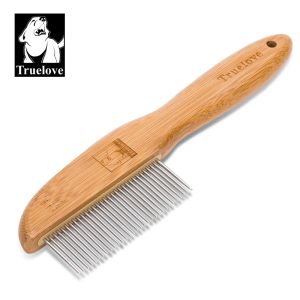 Combs Truelove 31 Steel Needles Pet Pet Ergonomik Tutma Masaj Kürkünü Aç Kedi ve Köpek Damat Yarışması Tatil TLK22131