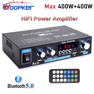 Speakers Woopker AK35 Digital Amplifiers Hifi Power Audio AMP Bluetooth 110V/220V for Subwoofer Bass Speaker