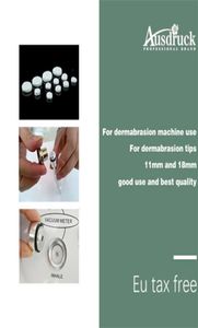 Diamond Dermabrasion Peeling Microdermabrasion Cotton Filters Beauty Machine Parts Mixed 11mm och 18mm8863630