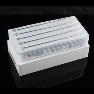 針50pcs/box rl/rs/f/rm/m1/m2使い捨て妊娠中の永久タトゥー針のタトゥーマシン機器の供給