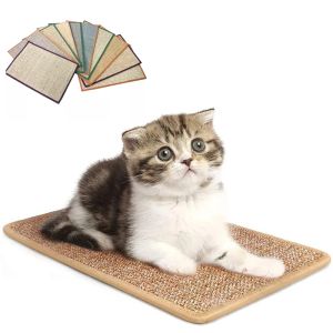 Scratchers kedi çizicisi sisal paspas tahtası Keskin çivi için çizik, paspaslar mobilya kanepe koruyucu artefakt sabit kedi oyuncak