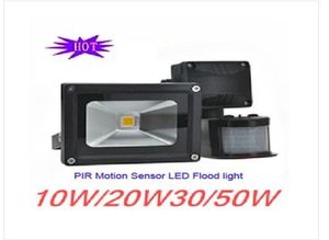 PIR Motion Sensor LED flood light high quality projector light 10W 20W 30W 50W Bargain 8705706