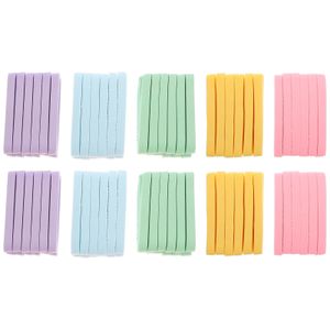 120pcs Sponge Face Makeup Sponges Cleansing Cleaning Pads Compressed Pad Remover Puffs Reusable Puff Random Color 240220