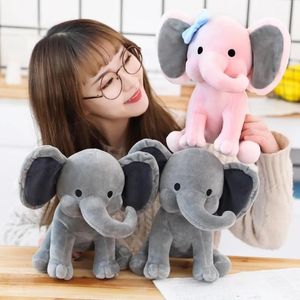 2024 animais de pelúcia calmante bebê elefante boneca bonito crianças dormindo com pelúcia brinquedos presente aniversário menina