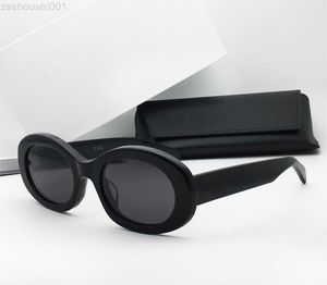 Модельер 40194 солнцезащитные очки для женщин винтажные очаровательные очки в круглой оправе летние модные универсальный стиль высшего качества с защитой от ультрафиолета в комплекте 9191