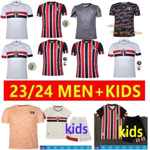 Sao Paulo Futbol Formaları 2024 2025 Nestor Luciano Alisson Calleri Arboleda James Pato Lucas 24 25 Futbol Erkek ve Çocuk Gömleği