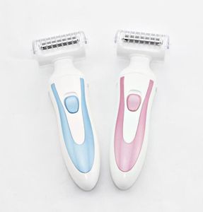 2015 Nyaste bärbara säkert Lady Body Hair Remover Shaver Underarm Bikini Body Hair Removal Trimmer Women Shaver Lady Hair Epilato5234465