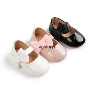 First Walkers Spring Summer Newborn Baby Girl Shoes Bowknot Rubber Sole Anti-Slip Walker Toddler Performance forH24229