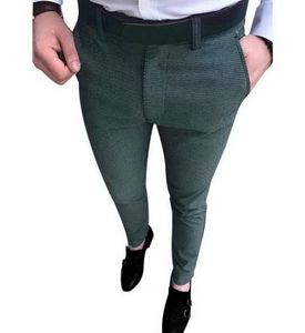 Nibesser Vintage Men Suit Pants Modna Solid Social Business Dress Spodnie 2018 Autumn Slim Fit Mens Formal Spoders9928640