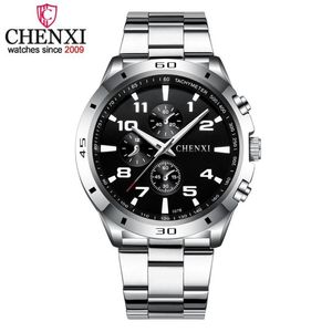 CHENXI Brand Top Original Men Watches Fashion Casual Business Male Wristwatch Stainless Steel Quartz Man Watch Relogio Masculino2945